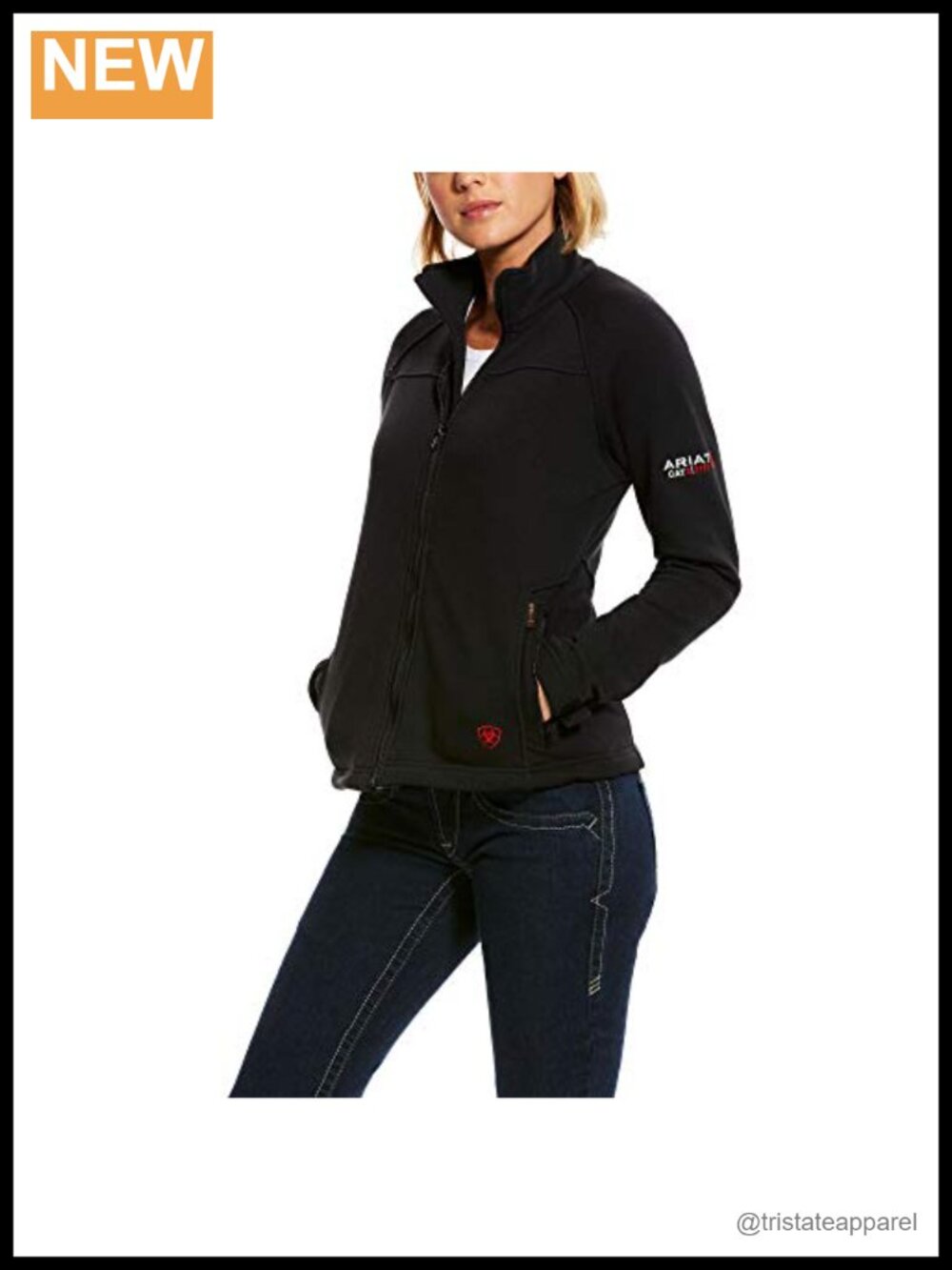Women's Flame Resistant Platform Jacket - Leather, Water Resistant, Windproof